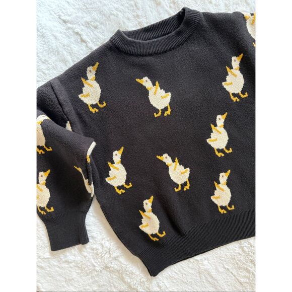 Konges Slojd duck print sweater size 4Y - Picture 1 of 10